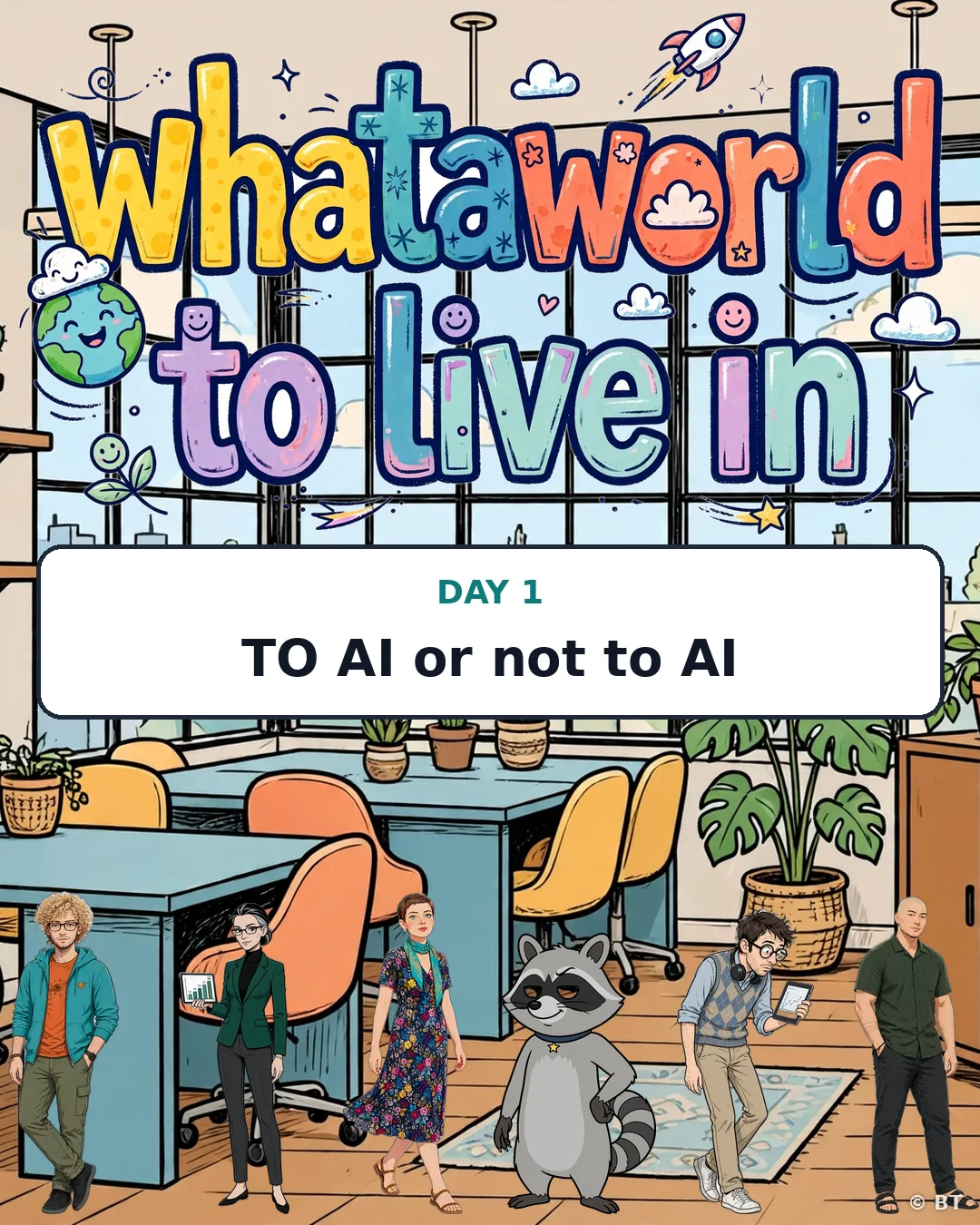 Day 1: TO AI or not to AI - title card
